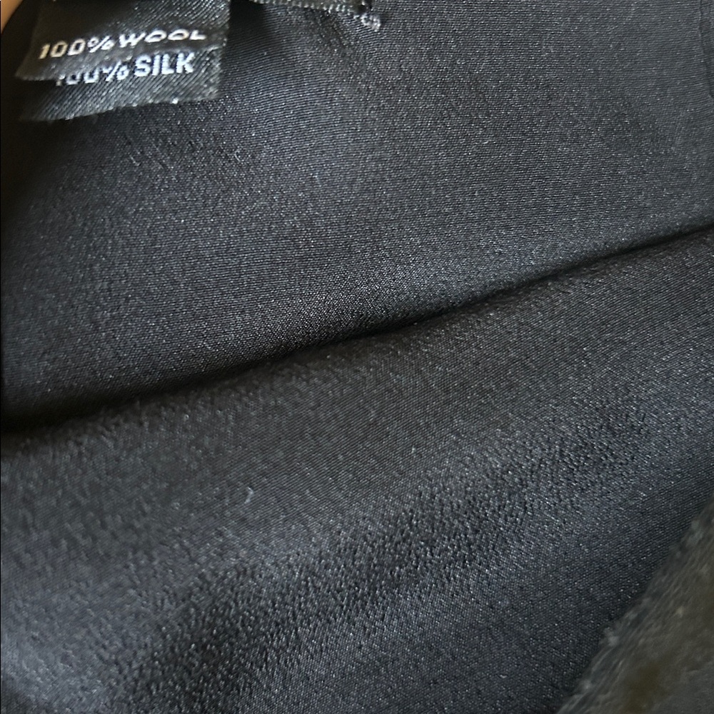 Ralph Rucci Silk/Wool Drop Waist Midi Skirt Size 8 - Picture 7 of 9